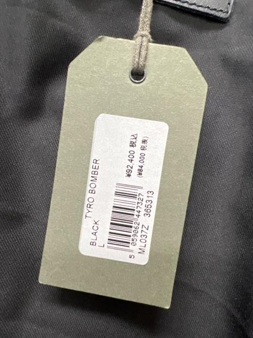 ALL SAINTS（オールセインツ）ALL SAINTS (オールセインツ) TYRO WASHED LEATHER BOMBER JACKET ブラック サイズ:Ｌの古着・服飾アイテム