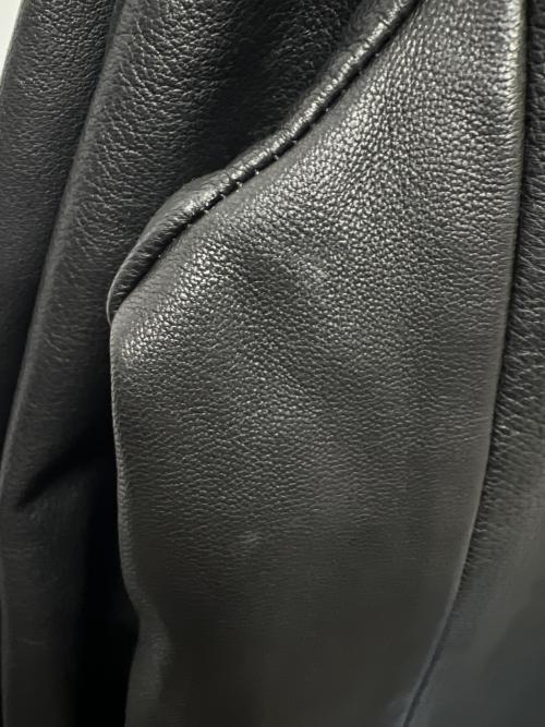 ALL SAINTS（オールセインツ）ALL SAINTS (オールセインツ) TYRO WASHED LEATHER BOMBER JACKET ブラック サイズ:Ｌの古着・服飾アイテム