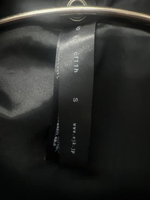 wjk（ダブルジェイケー）wjk (ダブルジェイケー) ダウンジャケット ブラック サイズ:Ｓの古着・服飾アイテム