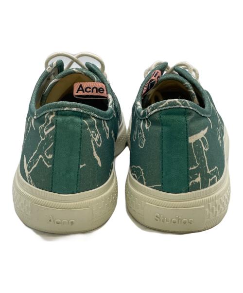 Acne studios（アクネ ストゥディオス）Acne studios (アクネ ストゥディオス) スニーカー グリーン サイズ:EU41の古着・服飾アイテム