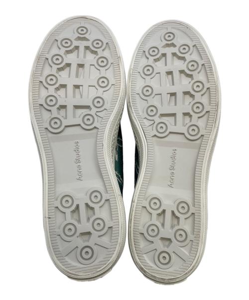 Acne studios（アクネ ストゥディオス）Acne studios (アクネ ストゥディオス) スニーカー グリーン サイズ:EU41の古着・服飾アイテム