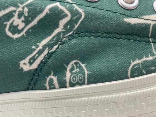 Acne studios（アクネ ストゥディオス）Acne studios (アクネ ストゥディオス) スニーカー グリーン サイズ:EU41の古着・服飾アイテム