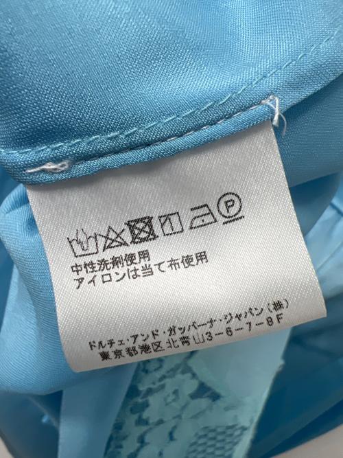 DOLCE & GABBANA（ドルチェ＆ガッバーナ）DOLCE & GABBANA (ドルチェ＆ガッバーナ) ドレス ブルー サイズ:不明の古着・服飾アイテム