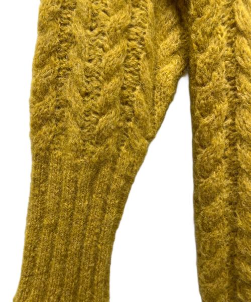 MIU MIU（ミュウミュウ）MIU MIU (ミュウミュウ) 厚手ニット ベージュ サイズ:４０の古着・服飾アイテム