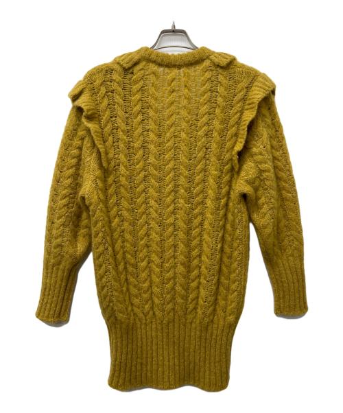 MIU MIU（ミュウミュウ）MIU MIU (ミュウミュウ) 厚手ニット ベージュ サイズ:４０の古着・服飾アイテム