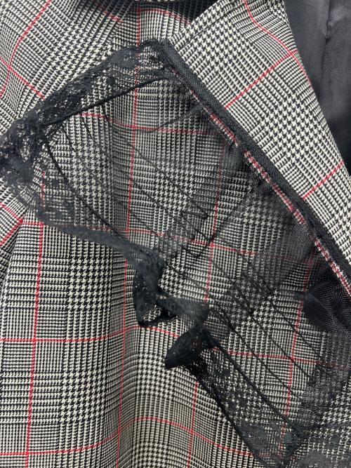 MIU MIU（ミュウミュウ）MIU MIU (ミュウミュウ) コート グレー サイズ:３６の古着・服飾アイテム