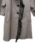 中古・古着 MIU MIU (ミュウミュウ) コート グレー サイズ:３６：30000円