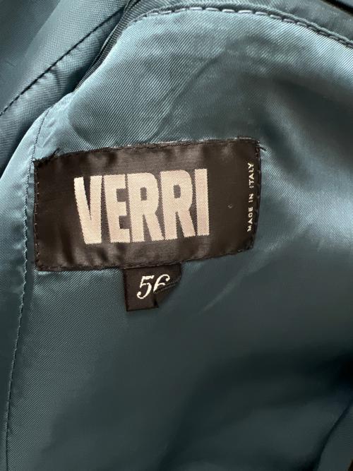 VERRI（ヴェリー）VERRI (ヴェリー) レザーコート ブラック サイズ:５６の古着・服飾アイテム