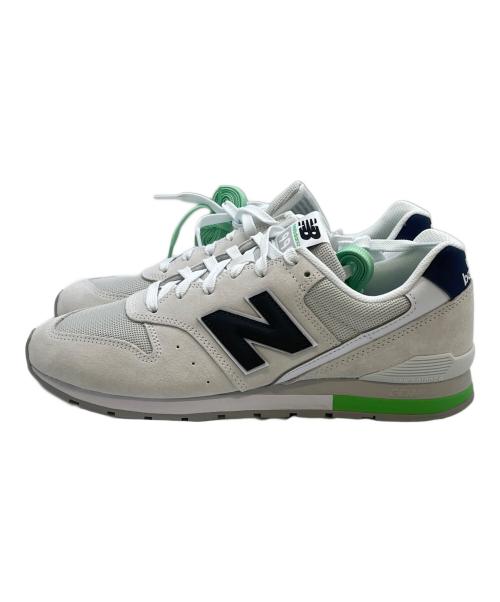NEW BALANCE（ニューバランス）NEW BALANCE (ニューバランス) スニーカー ホワイト×ネイビー サイズ:JPN27.5の古着・服飾アイテム