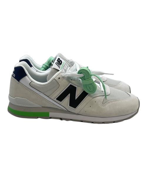 NEW BALANCE（ニューバランス）NEW BALANCE (ニューバランス) スニーカー ホワイト×ネイビー サイズ:JPN27.5の古着・服飾アイテム