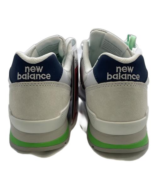 NEW BALANCE（ニューバランス）NEW BALANCE (ニューバランス) スニーカー ホワイト×ネイビー サイズ:JPN27.5の古着・服飾アイテム