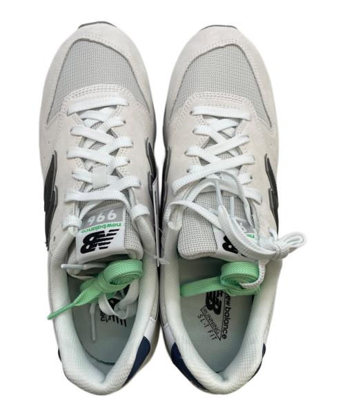 NEW BALANCE（ニューバランス）NEW BALANCE (ニューバランス) スニーカー ホワイト×ネイビー サイズ:JPN27.5の古着・服飾アイテム