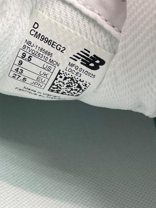 NEW BALANCE（ニューバランス）NEW BALANCE (ニューバランス) スニーカー ホワイト×ネイビー サイズ:JPN27.5の古着・服飾アイテム