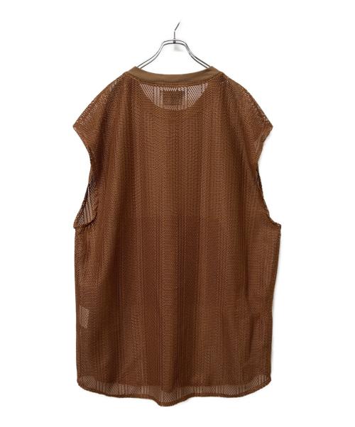 VOAAOV（ヴォアーブ）VOAAOV (ヴォアーブ) ussell Lace N/S LONG TOPS ブラウン サイズ:FREEの古着・服飾アイテム
