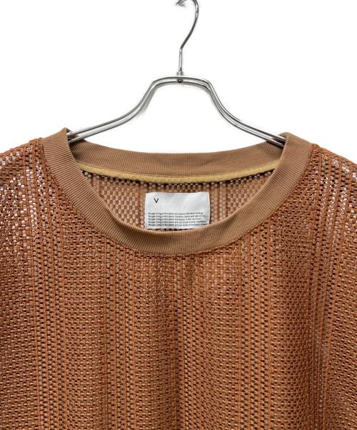 VOAAOV（ヴォアーブ）VOAAOV (ヴォアーブ) ussell Lace N/S LONG TOPS ブラウン サイズ:FREEの古着・服飾アイテム