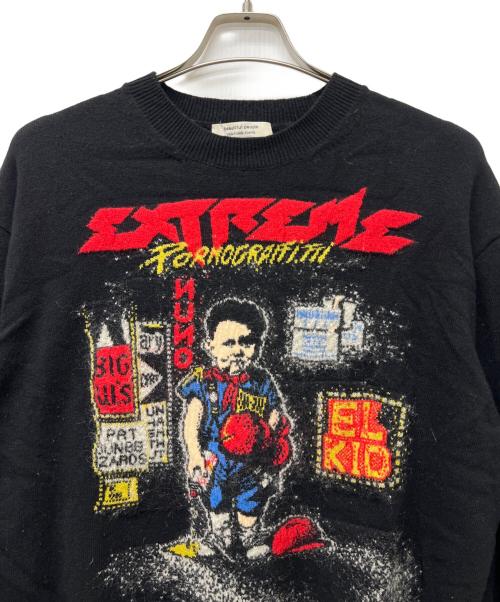 beautiful people（ビューティフルピープル）beautiful people (ビューティフルピープル) 厚手ニット ブラック サイズ:190の古着・服飾アイテム