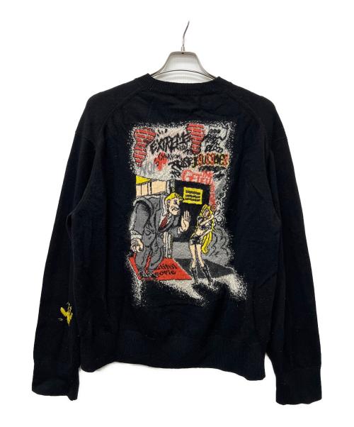 beautiful people（ビューティフルピープル）beautiful people (ビューティフルピープル) 厚手ニット ブラック サイズ:190の古着・服飾アイテム