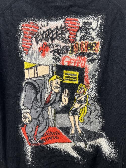 beautiful people（ビューティフルピープル）beautiful people (ビューティフルピープル) 厚手ニット ブラック サイズ:190の古着・服飾アイテム