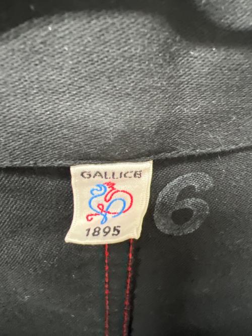 le travailleur gallice（ル・トラヴァイユール・ガリス）le travailleur gallice (ル・トラヴァイユール・ガリス) ブラックモールスキンジャケット ブラック サイズ:６の古着・服飾アイテム