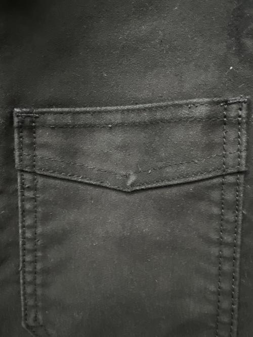 le travailleur gallice（ル・トラヴァイユール・ガリス）le travailleur gallice (ル・トラヴァイユール・ガリス) ブラックモールスキンジャケット ブラック サイズ:６の古着・服飾アイテム