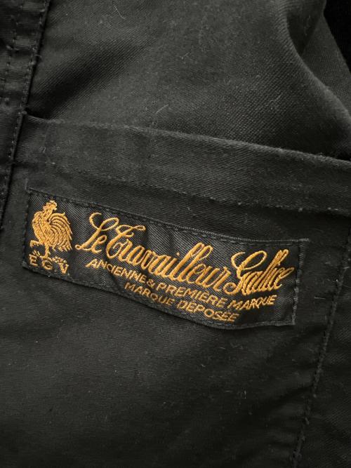 le travailleur gallice（ル・トラヴァイユール・ガリス）le travailleur gallice (ル・トラヴァイユール・ガリス) ブラックモールスキンジャケット ブラック サイズ:６の古着・服飾アイテム