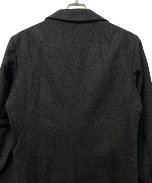 a day in the life（ア デイ イン ザ ライフ）a day in the life (ア デイ イン ザ ライフ) カシミヤブレンド チェスターコート ダークグレー サイズ:Ｌの古着・服飾アイテム