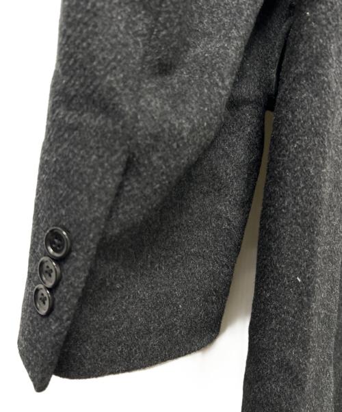 a day in the life（ア デイ イン ザ ライフ）a day in the life (ア デイ イン ザ ライフ) カシミヤブレンド チェスターコート ダークグレー サイズ:Ｌの古着・服飾アイテム