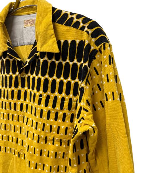 Style Eyes & Co.（スタイルアイズ）Style Eyes & Co. (スタイルアイズ) コーデュロイシャツ イエロー サイズ:ＸＬの古着・服飾アイテム