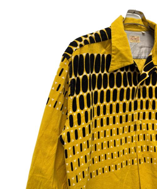 Style Eyes & Co.（スタイルアイズ）Style Eyes & Co. (スタイルアイズ) コーデュロイシャツ イエロー サイズ:ＸＬの古着・服飾アイテム