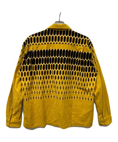 Style Eyes & Co.（スタイルアイズ）Style Eyes & Co. (スタイルアイズ) コーデュロイシャツ イエロー サイズ:ＸＬの古着・服飾アイテム