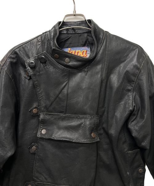 japa（japa）japa (japa) モーターサイクルジャケット ブラック サイズ:３の古着・服飾アイテム