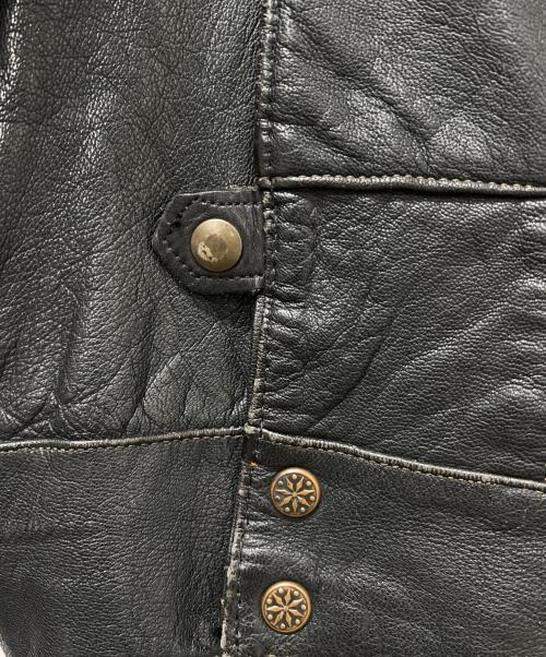 japa（japa）japa (japa) モーターサイクルジャケット ブラック サイズ:３の古着・服飾アイテム