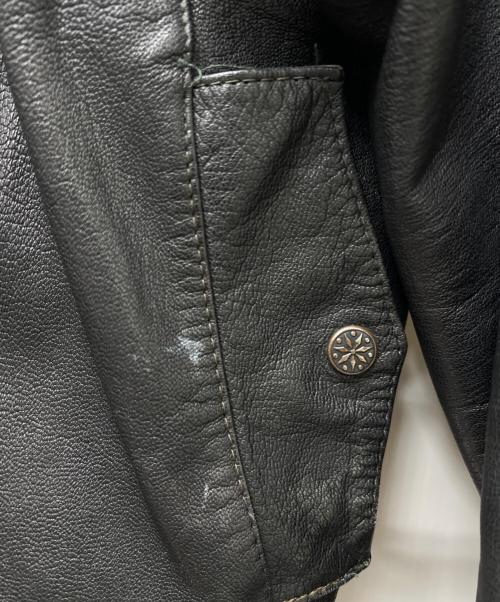 japa（japa）japa (japa) モーターサイクルジャケット ブラック サイズ:３の古着・服飾アイテム