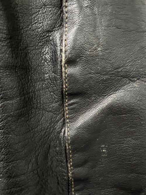 japa（japa）japa (japa) モーターサイクルジャケット ブラック サイズ:３の古着・服飾アイテム