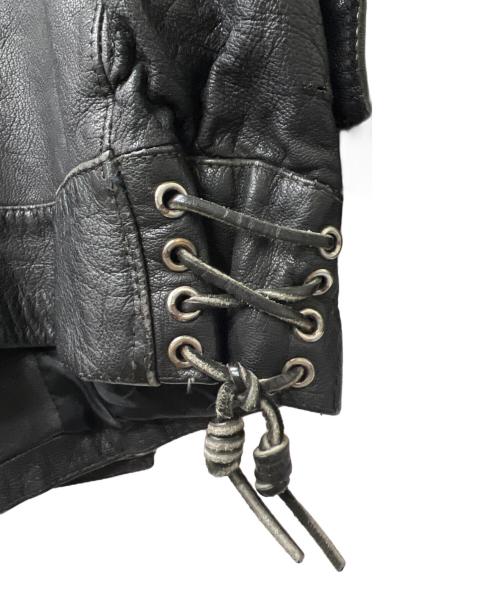 japa（japa）japa (japa) モーターサイクルジャケット ブラック サイズ:３の古着・服飾アイテム