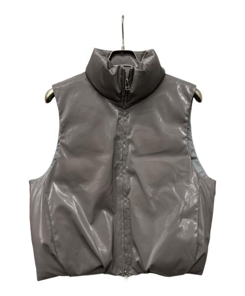 Omar Afridi（オマールアフリディ）Omar Afridi (オマールアフリディ) ダウンベスト グレー サイズ:４６の古着・服飾アイテム