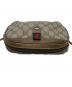 中古・古着 GUCCI (グッチ) ショルダーバッグ ブラウン：5000円