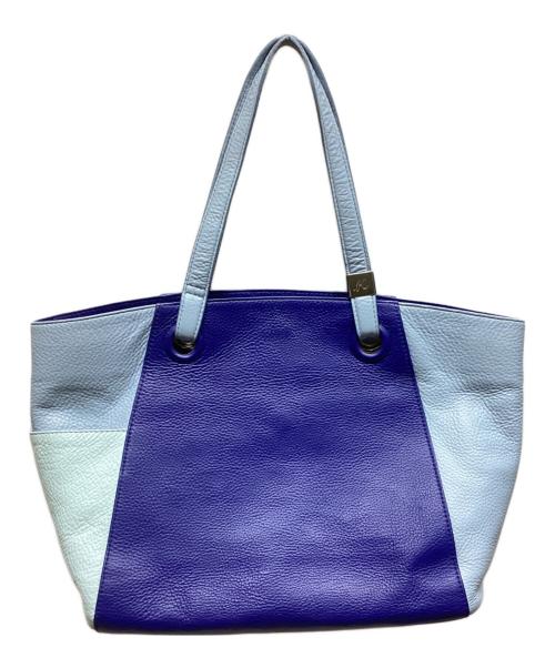 KITAMURA（キタムラ）KITAMURA (キタムラ) トートバッグ ブルーの古着・服飾アイテム