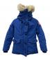 CANADA GOOSE（カナダグース）の古着「Charlotte PARKA」｜ブルー