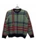 stussy（ステューシー）の古着「モヘア混チェックニット」｜グリーン
