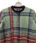 stussy (ステューシー) モヘア混チェックニット グリーン サイズ:Ｓ：13000円