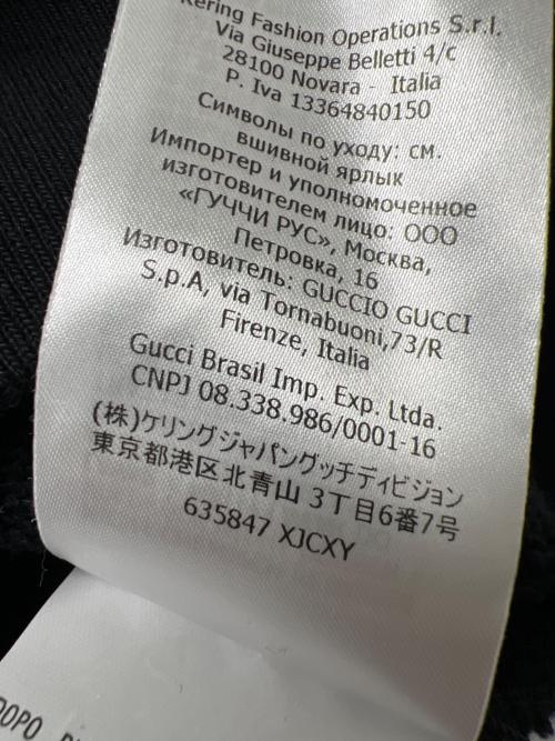 GUCCI（グッチ）GUCCI (グッチ) クルーネックスウェット ネイビー サイズ:ＸＳの古着・服飾アイテム