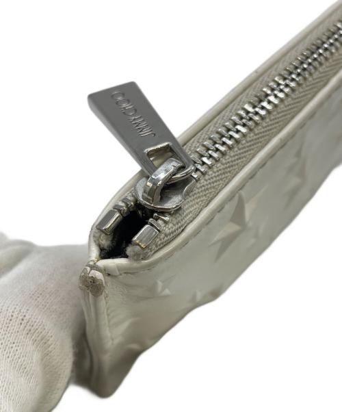 JIMMY CHOO（ジミーチュウ）JIMMY CHOO (ジミーチュウ) コインケース ホワイトの古着・服飾アイテム