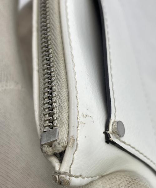 JIMMY CHOO（ジミーチュウ）JIMMY CHOO (ジミーチュウ) コインケース ホワイトの古着・服飾アイテム