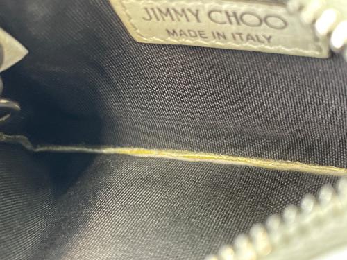 JIMMY CHOO（ジミーチュウ）JIMMY CHOO (ジミーチュウ) コインケース ホワイトの古着・服飾アイテム
