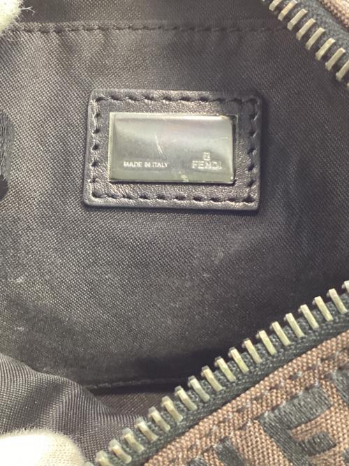 FENDI（フェンディ）FENDI (フェンディ) ミニハンドバッグ ブラウンの古着・服飾アイテム