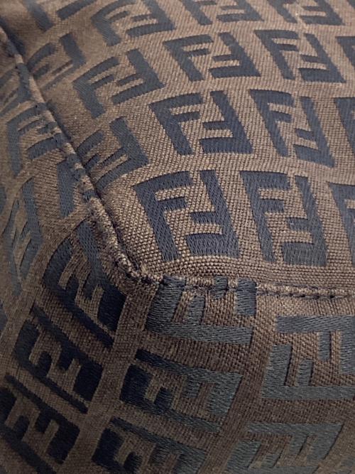 FENDI（フェンディ）FENDI (フェンディ) ミニハンドバッグ ブラウンの古着・服飾アイテム