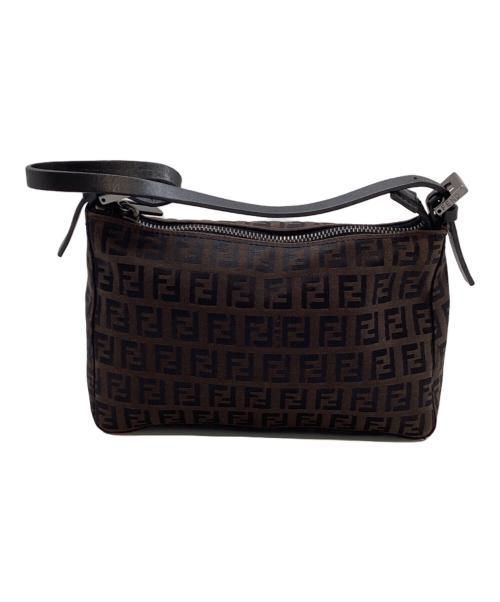 FENDI（フェンディ）FENDI (フェンディ) ミニハンドバッグ ブラウンの古着・服飾アイテム