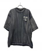 Aape BY A BATHING APEエーエイプ バイ アベイシングエイプ）の古着「半袖カットソー」｜グレー