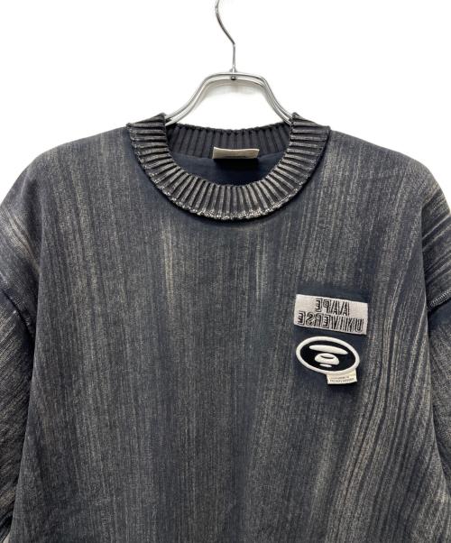 Aape BY A BATHING APE（エーエイプ バイ アベイシングエイプ）Aape BY A BATHING APE (エーエイプ バイ アベイシングエイプ) 半袖カットソー グレー サイズ:Ｓの古着・服飾アイテム